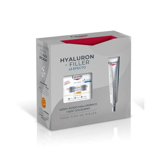 Eucerin Hyaluron Filler Jour SPF30, lot de 2 pièces