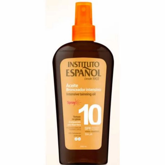 Instituto Espaol Intensive Tainning Oil Spf10 Spray 250ml
