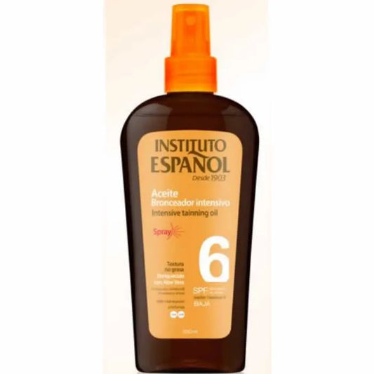 Huile de bronzage intensive Instituto Espaol SPF6 Spray 250ml