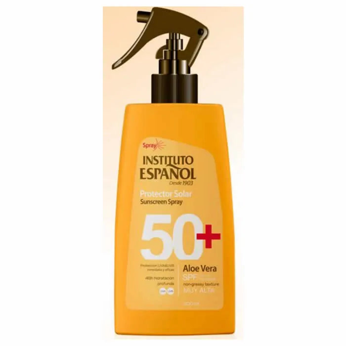 Instituto Espaol Sunscreen Spray Aloe Vera Spf50 300ml
