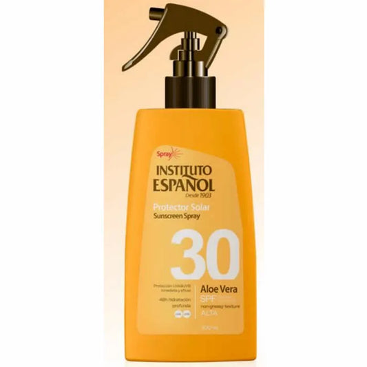 Instituto Espaol Sunscreen Spray Aloe Vera Spf30 300ml