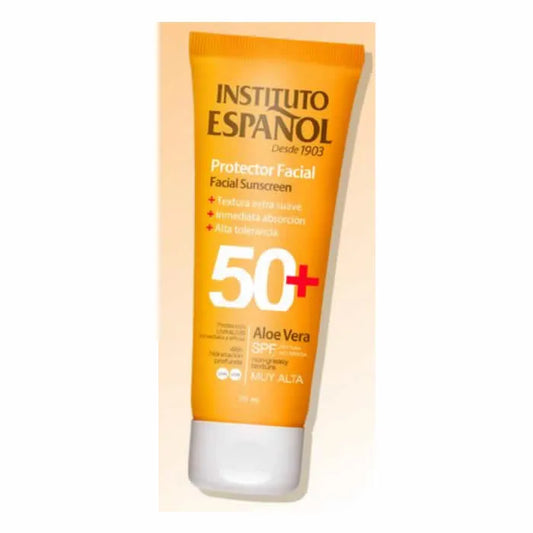 Instituto Espaol Crème Solaire Visage Aloe Vera Spf50 75 ml