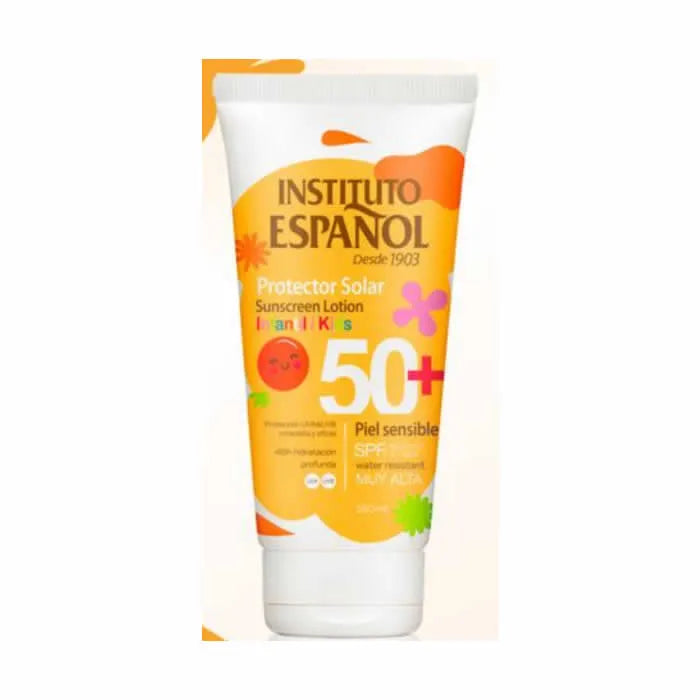 Lotion solaire visage Instituto Espaol pour enfants SPF50 150 ml Peau sensible