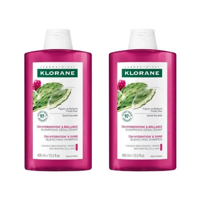Klorane Duplo Barbaria Fig Shampoo 2x400ml