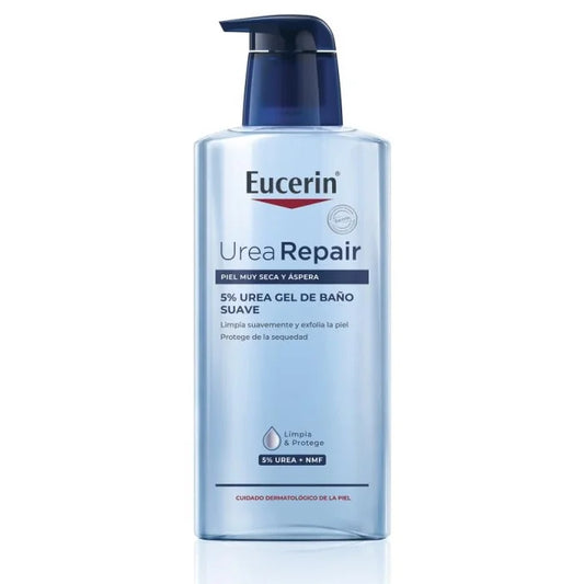 Gel bain Eucerin Urea Repair Plus 5 Urée 400 ml
