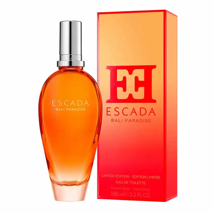 Escada Bali Paradise Eau De Toilette Vaporisateur 100 ml Édition Limitée