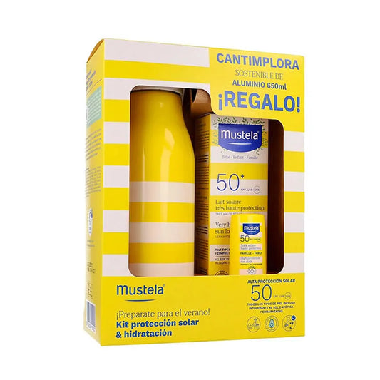 Mustela Sun Milk Spf50+ 100ml Set 3 Pieces