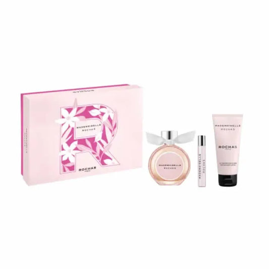 Rochas Mademoiselle Rochas Eau De Parfum Spray 90ml Set 3 Pieces
