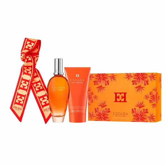 Escada Bali Paradise Eau De Toilette Vaporisateur 100 ml Coffret 3 Pièces