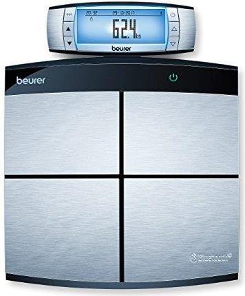 Beurer Krperanalysewaage BF 105 Body Complete edelstahl gebrstet/schwarz (74812)