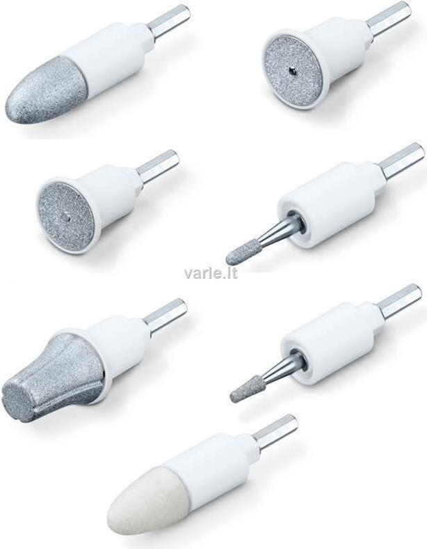 Beurer MP 41 Aufsatz-Nachkaufset 7 Stck, fr Manikre-/Pedikreset (572.13)