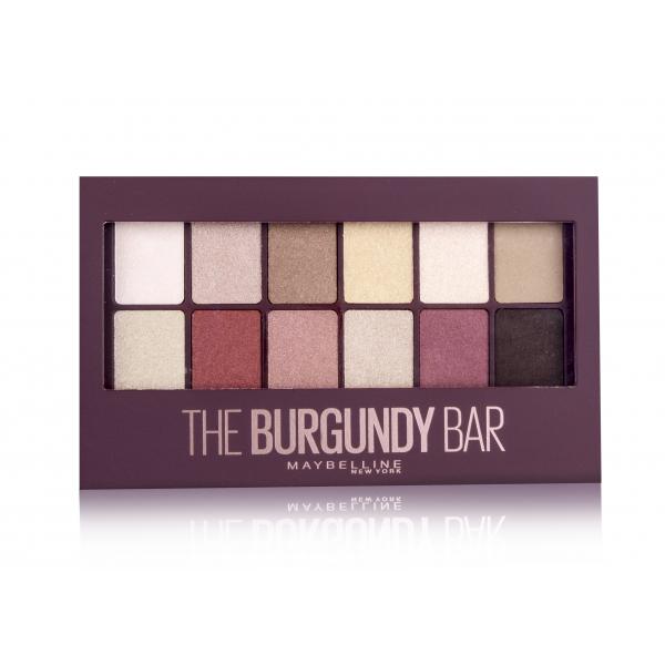 Maybelline The Burgundy Bar Eyeshadow Palette 04 Burgundy