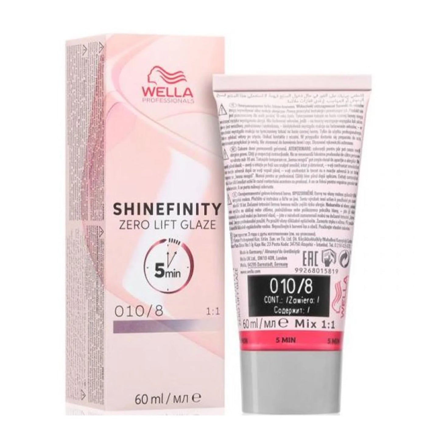 Wella Shinefinity Zero Lift Glaze Tint 0108 60ml 1pc