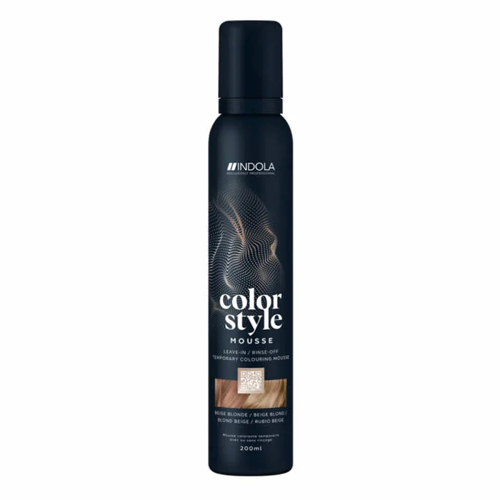 Indola Color Style Mousse Beige Blonde 200ml