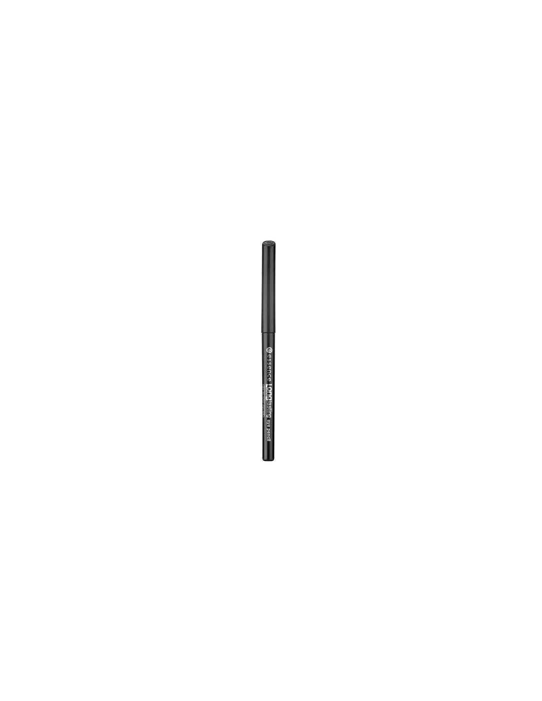 Essence Cosmetics Long-Lasting Lápiz De Ojos 01-Black Fever 0.28g