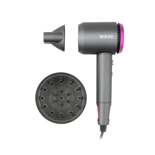 Sogo Hair Dryer with Ionic Technology, JETFLOW, LED screen a (SEC-SS-3225)