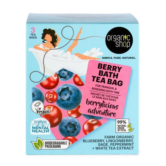Organic Shop Berry Bath Bolsitas De Te Pack 280un
