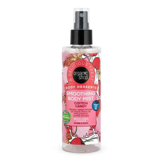 Organic Shop Body Desserts Cotton Candy Moisturizing Body Spray 200ml Spray