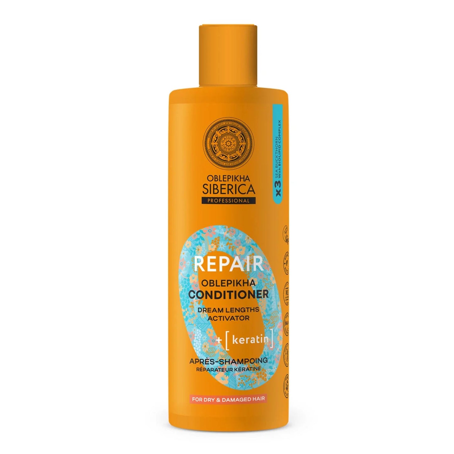 Natura Siberica Oblepikha Color Aminoplex Acondicionador Cabellos Teidos 400ml