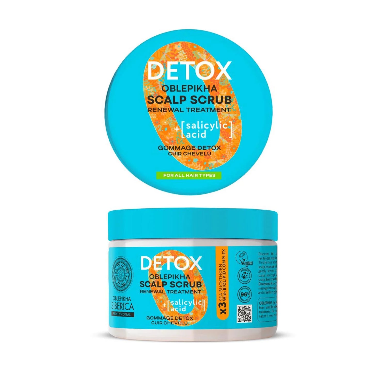 Natura Siberica Oblepikha Detox Exfoliant Salicylic Acid 300ml