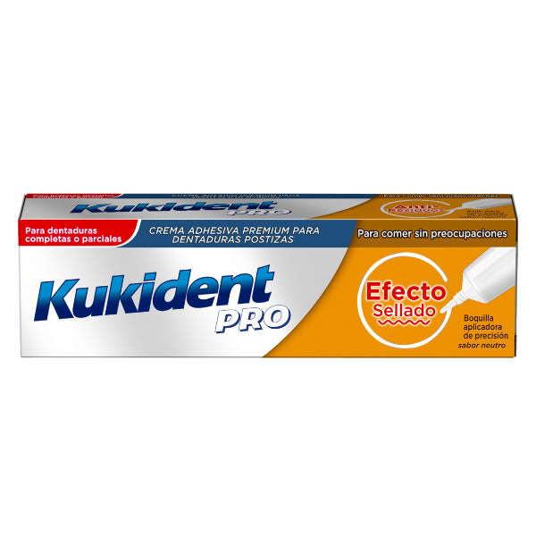 Kukident Pro Plus Adhesive Cream All-Day Hold Flavorless 40g