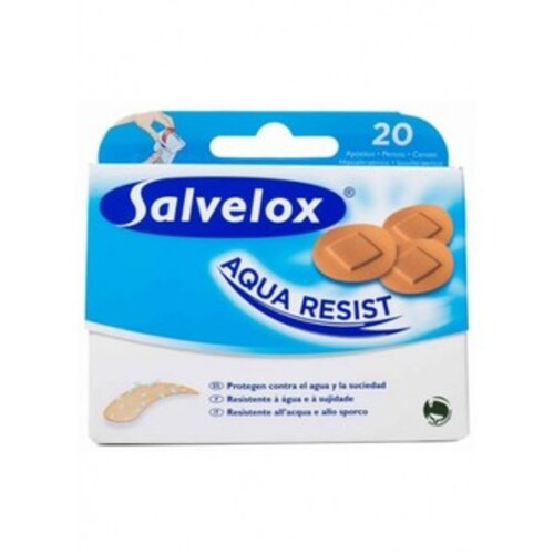 Salvelox Aqua Resist Apsitos Redondos 20uts