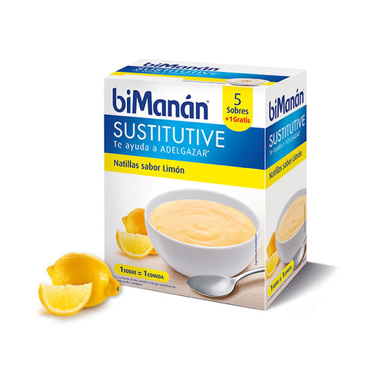 Bimanán Crème Substitutive au Citron 5 Unités