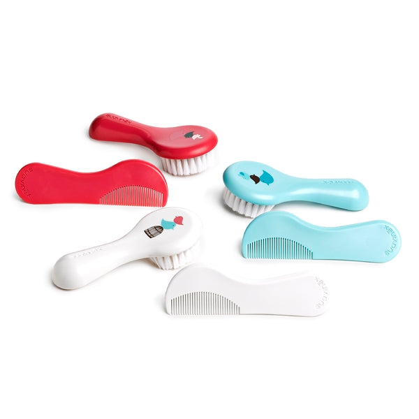 Suavinex Blue Brush Comb Set