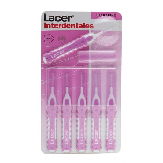 Lacer Interdental Ultra-Fine Straight 6 U