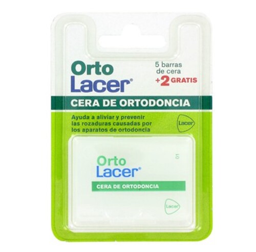 Ortolacer Protective Orthodontic Wax Brush 7 Bars