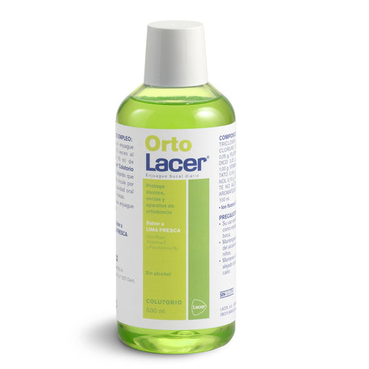 Ortholacer Mouthwash Lime Flavor 500ml