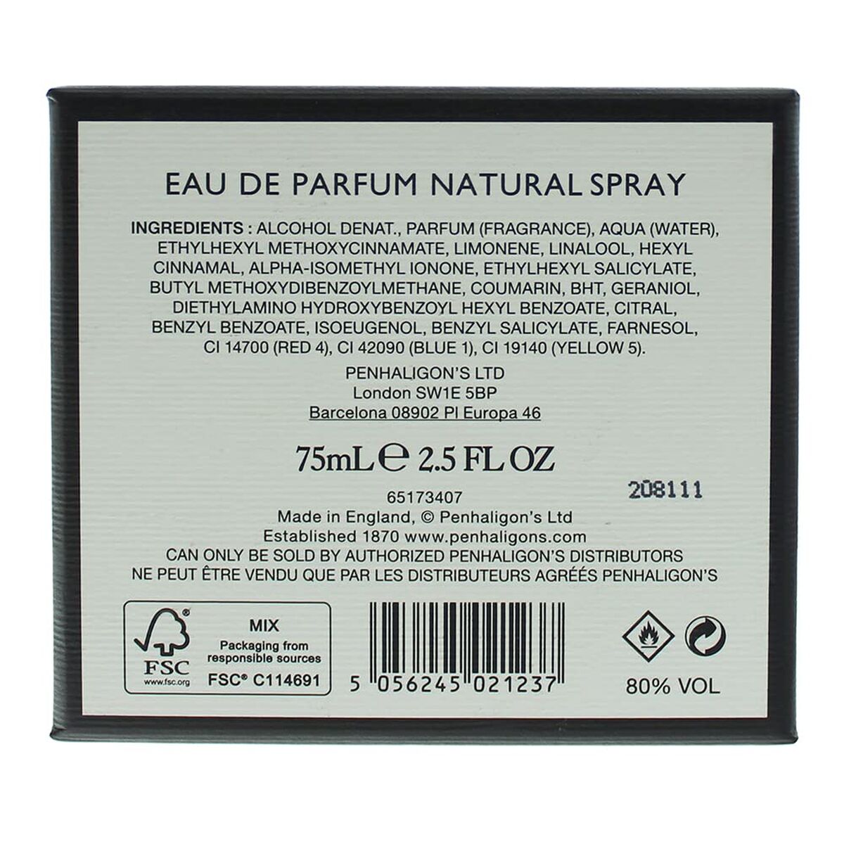 Profumo Donna Penhaligon's The Revenge of Lady Blanche 75 ml