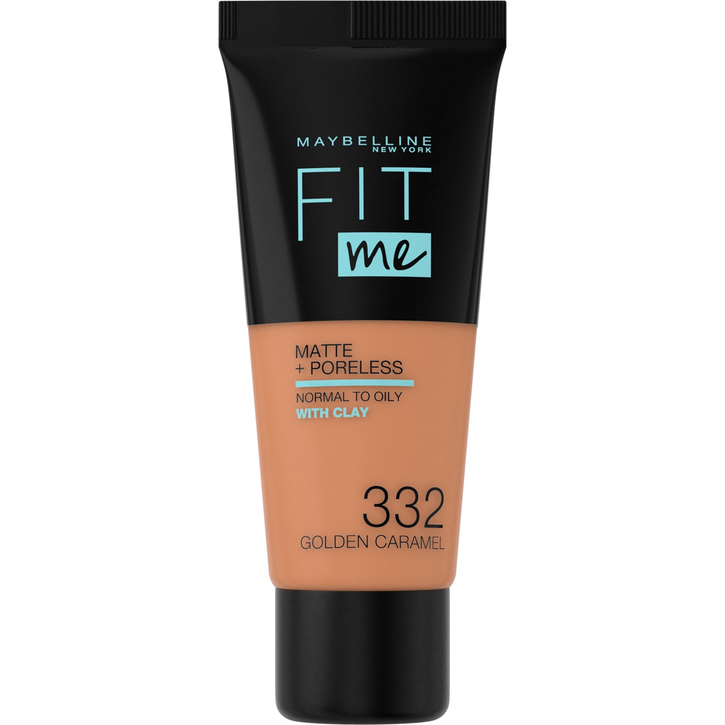 Maybelline Fit Me Matte + Poreless Foundation 332 Golden Caramel 30ml