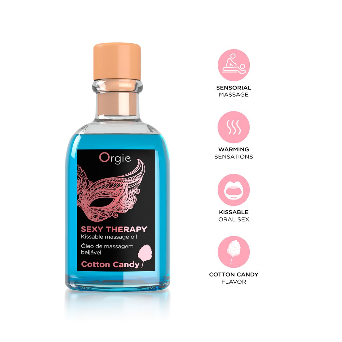 Kit Piacere Grande Orgie Zucchero Filato 2 Pezzi