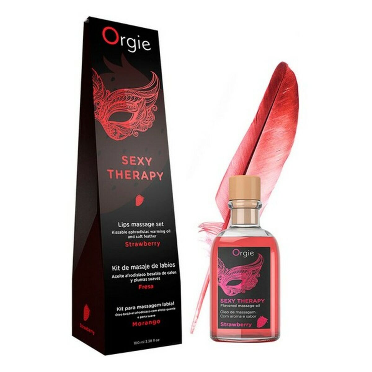 Kit Piacere Grande Sexy Theraphy Strawberry Orgie