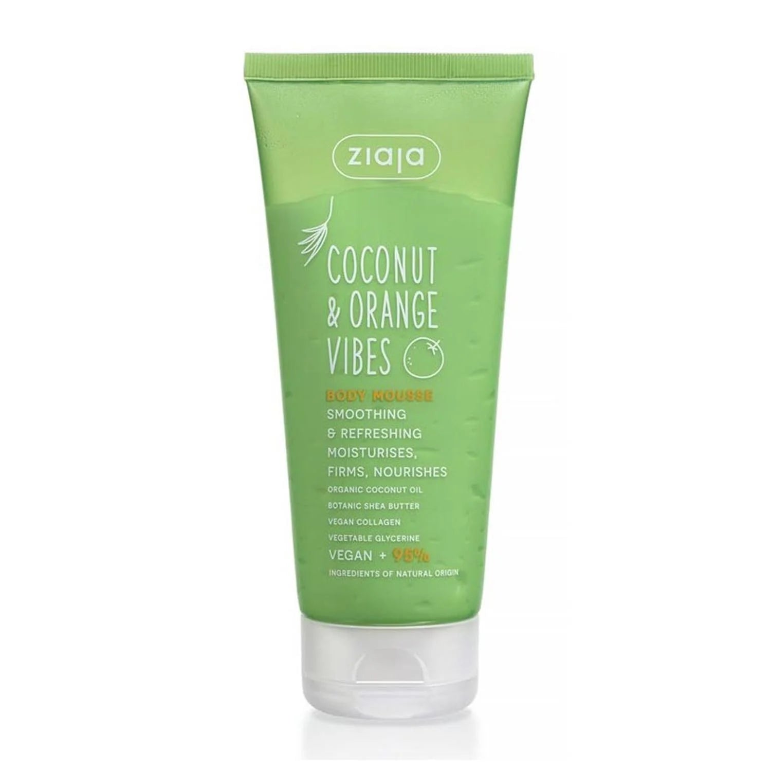 Ziaja Coconut and Orange Vibes Smoothing and Refreshing Body Mousse 200ml