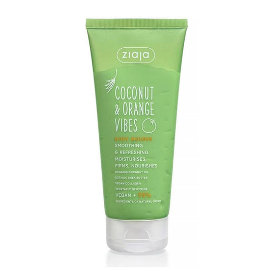 Ziaja Coconut and Orange Vibes Smoothing and Refreshing Body Mousse 200ml
