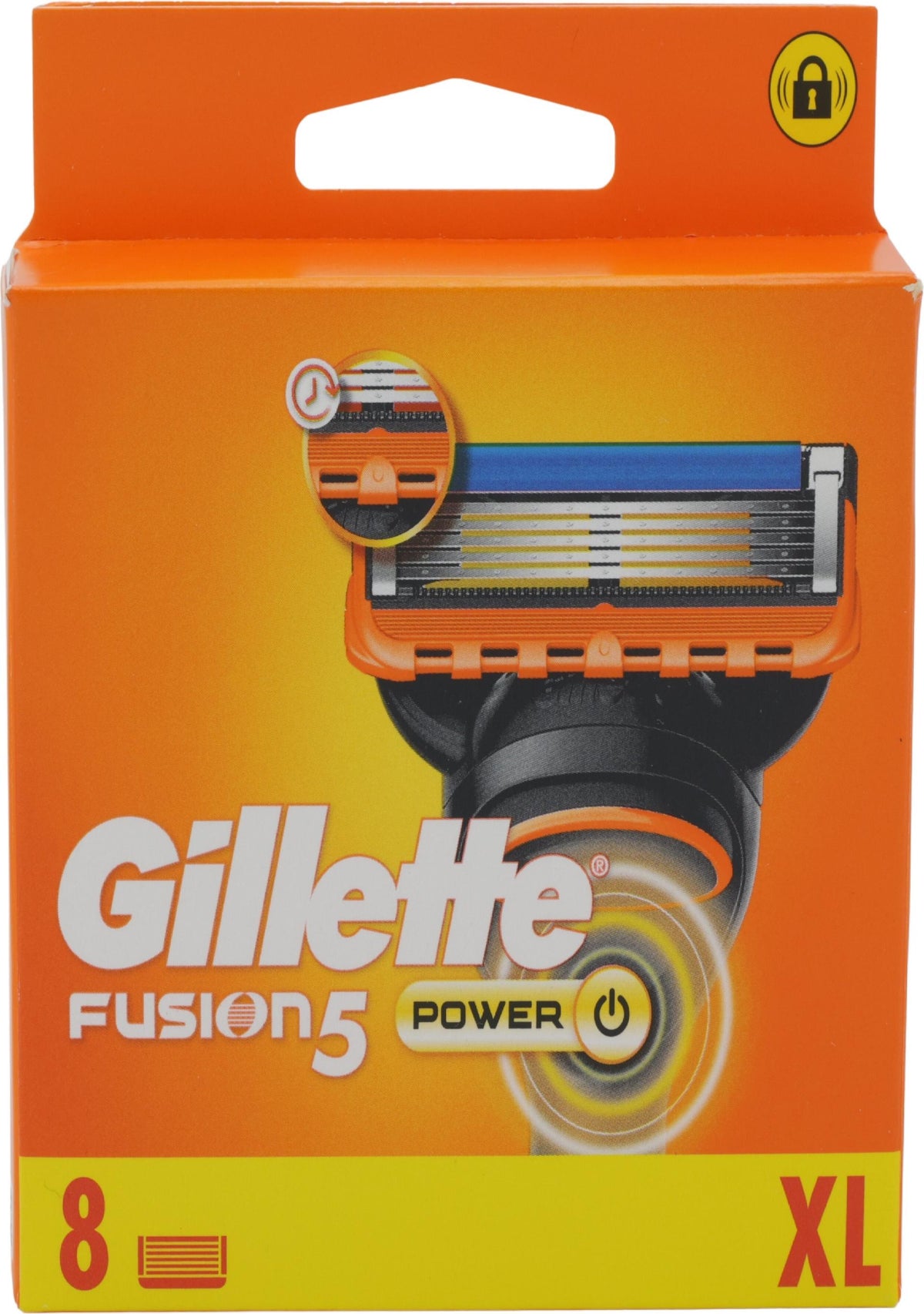 Gilette Fusion Power Blades , 8 Stck (8CT-RF-XL)