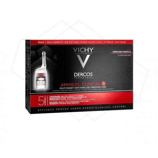 Vichy Dercos Aminexil Clinical 5 Male 21x 6ml