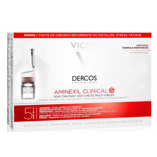 Vichy Dercos Aminexil Clinical 5 For Women 21x6ml