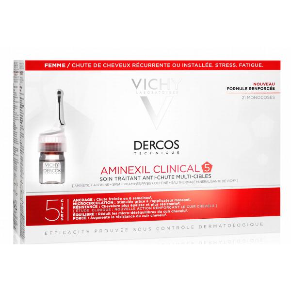 Vichy Dercos Aminexil Clinical 5 For Women 21x6ml
