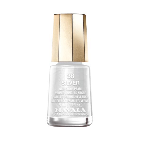 Mavala Nail Polish 38 Silver 5ml