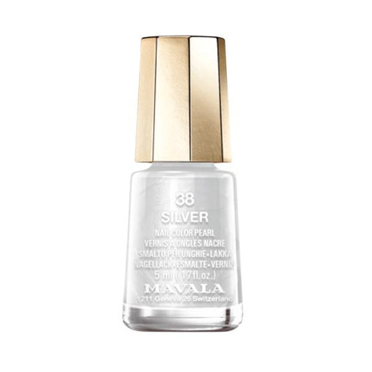 Mavala Nail Polish 38 Silver 5ml