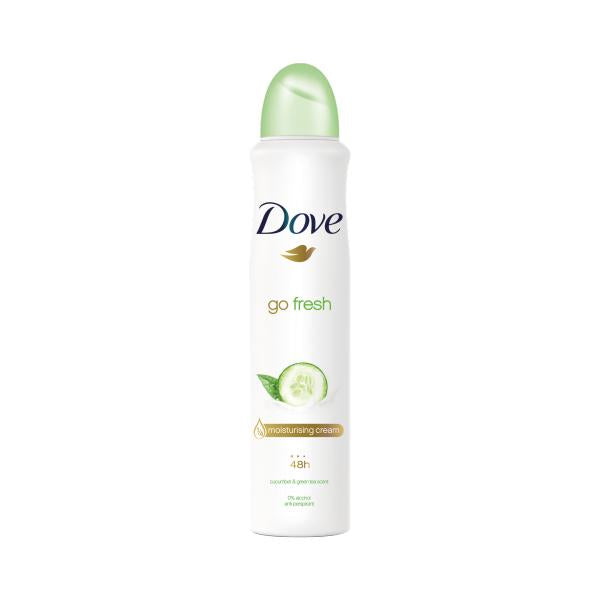 Dove Go Fresh Cucumber And Green Tea Deodorant Spray 250ml