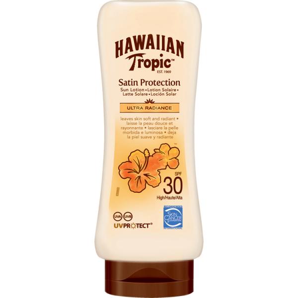 Hawaiian Tropic Satin Protection Ultra Radiance Sun Lotion Spf30 180ml