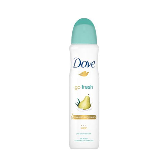 Dove Go Fresh Pear And Aloe Vera Deodorant Antiperspirant 48h Spray 250ml