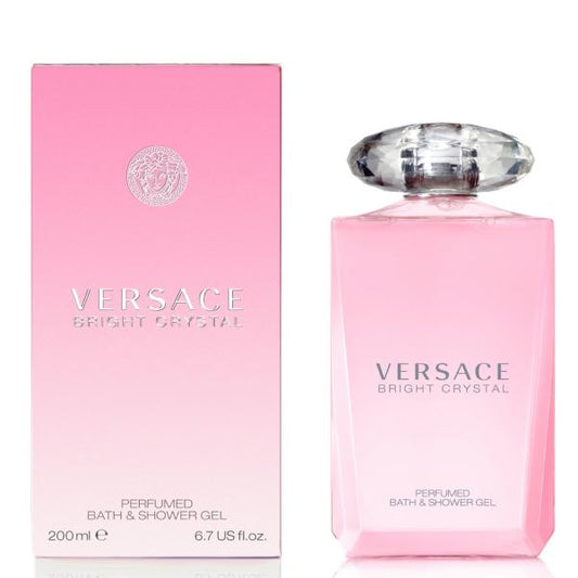 Versace Bright Crystal Perfumed Bath & Shower Gel 200ml