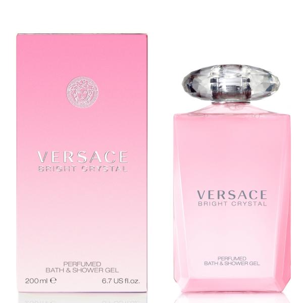 Versace Bright Crystal Perfumed Bath & Shower Gel 200ml