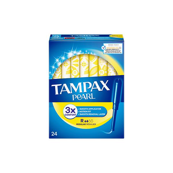 Tampax Pearl Regular 24 Units