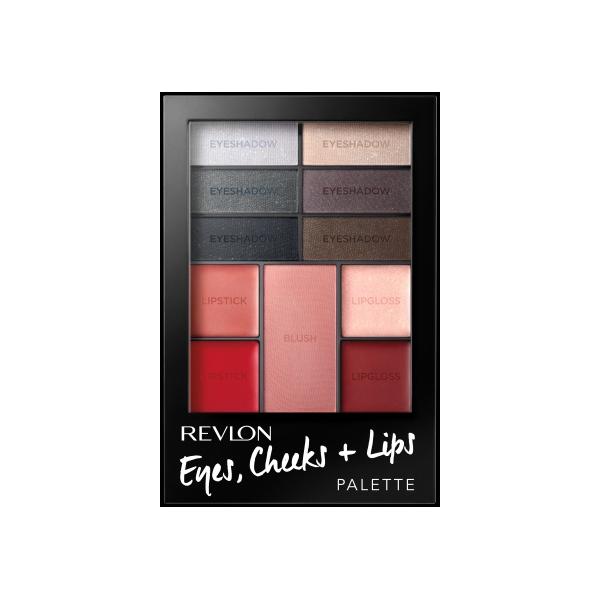 Revlon Eyes Cheeks Lips Palette 200 Seductive Smokies